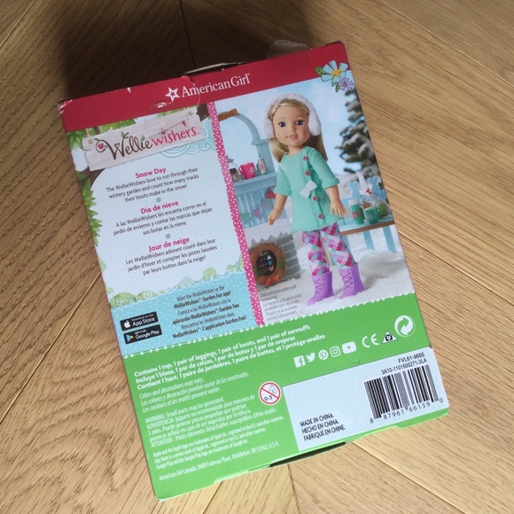 American Girl WellieWishers Snow Much Fun Outfit for 14.5" Dolls - Picture 10 of 10